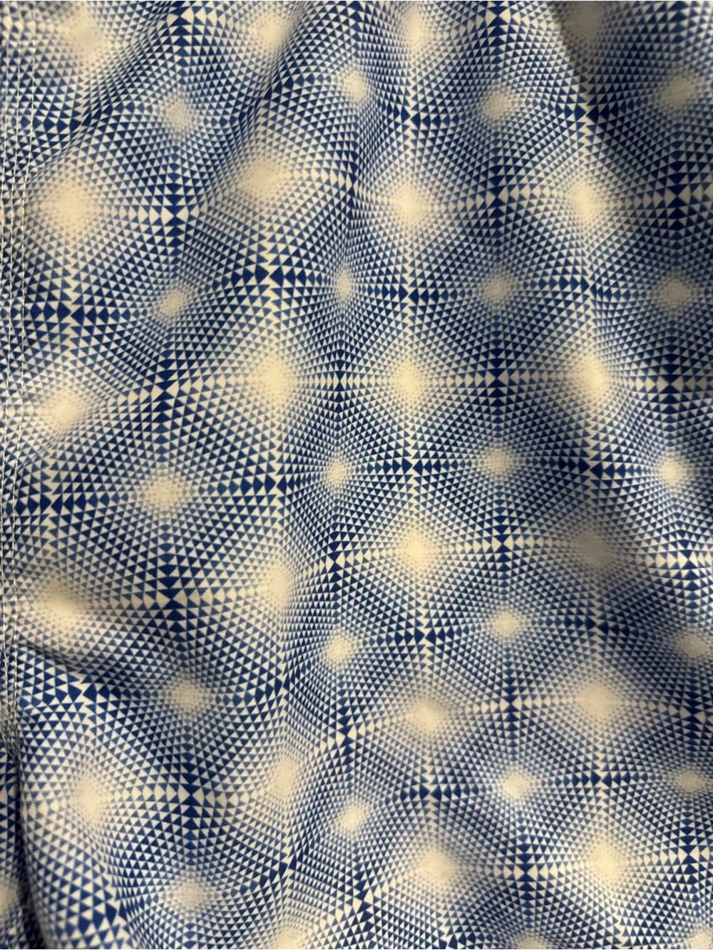 Bertigo Men's Stylish Blue Patterned Swim Shorts Size XL